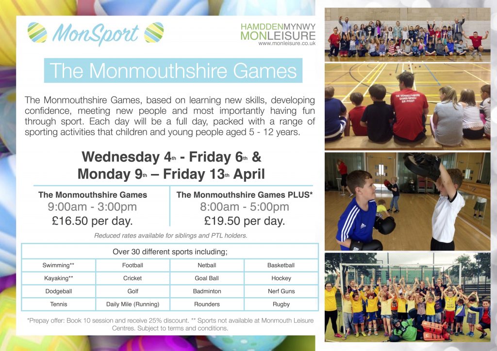 School Holiday Activities at Caldicot Leisure Centre - The ...