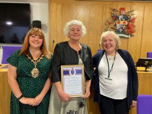 Photo-L-R-Monmouthshire-County-Council-Chair-Cllr.-Laura-Wright-Pauline ...